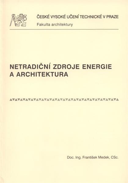Netradiční zdroje energie a architektura