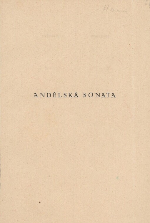 Andělská sonata