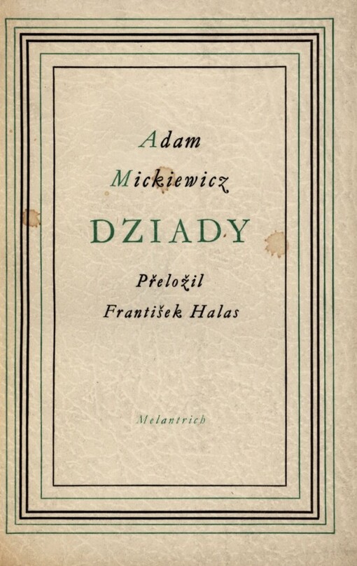 Dziady: (slavnost mrtvých)