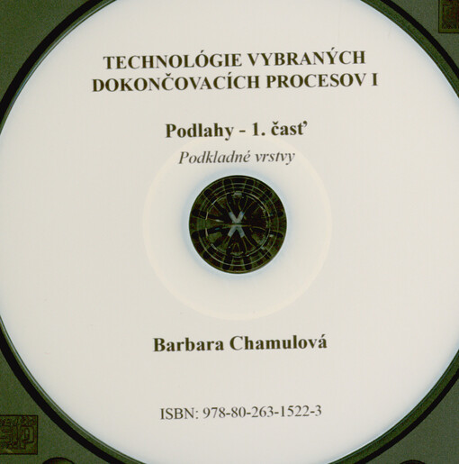 Technológie vybraných dokončovacích procesov I. Podlahy. 1. časť, Podkladné vrstvy