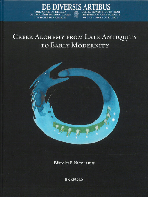 Greek alchemy from late antiquity to early modernity