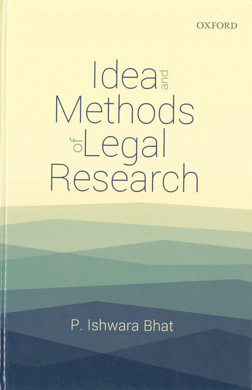 Idea and methods of legal research