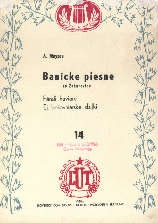 Banícke piesne zo Žakaroviec