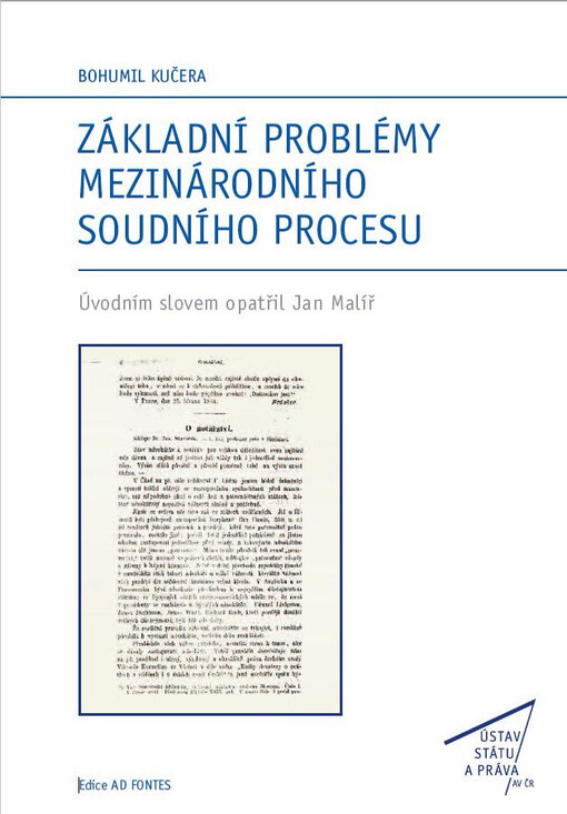 Základní problémy mezinárodního soudního procesu