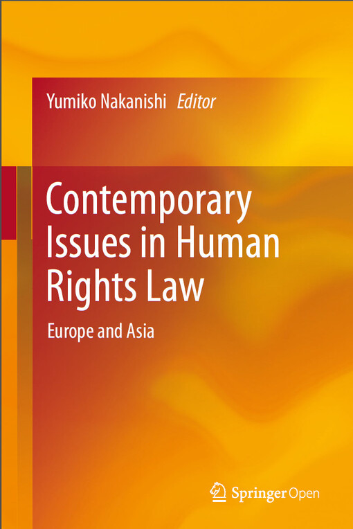 Contemporary issues in human rights law : Europe and Asia