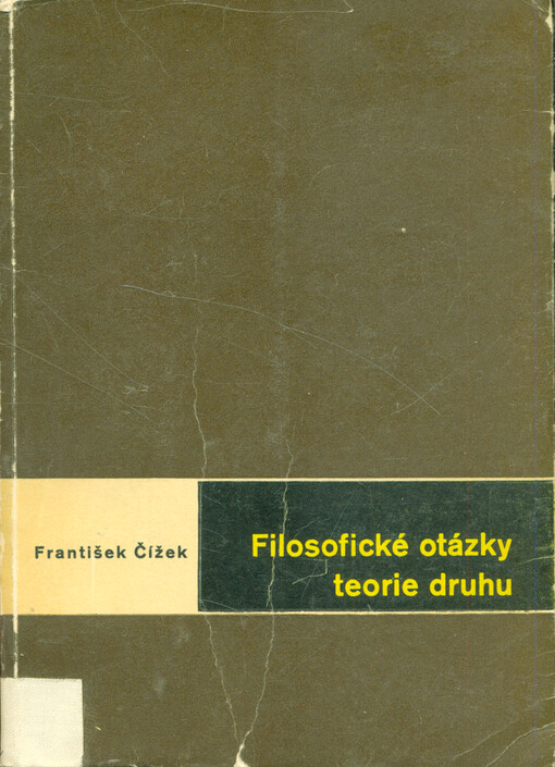 Filosofické otázky teorie druhu 