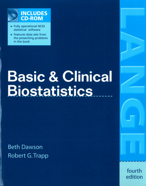 Basic and clinical biostatistics