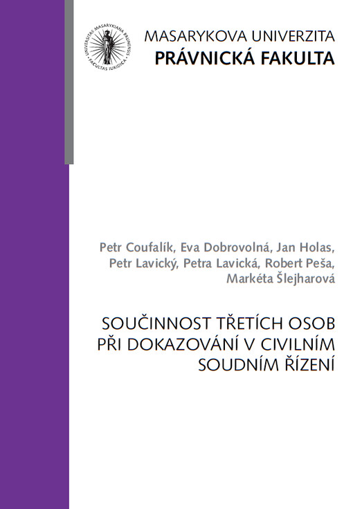 Součinnost třetích osob při dokazování v civilním soudním řízení