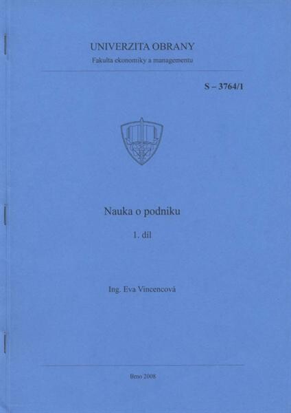 Nauka o podniku