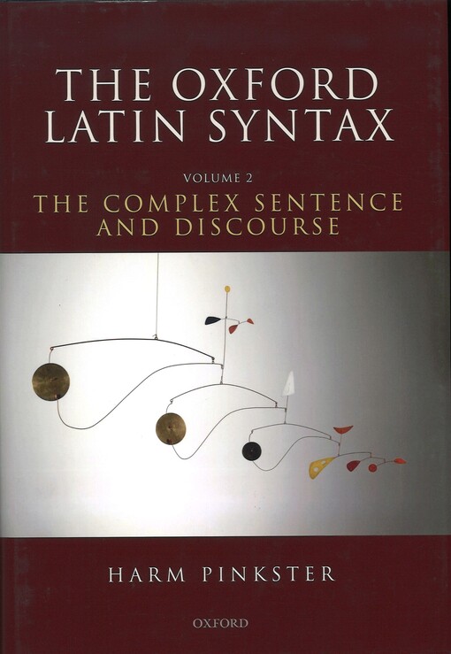 The Oxford Latin syntax.