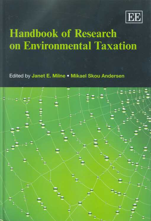 Handbook of research on environmental taxation