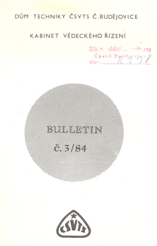 Chozrasčot předvýrobních etap