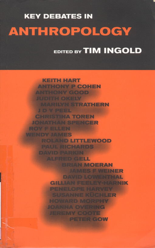 Key debates in anthropology