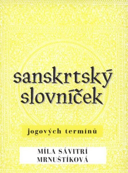 Sanskrtský slovníček jogových termínů