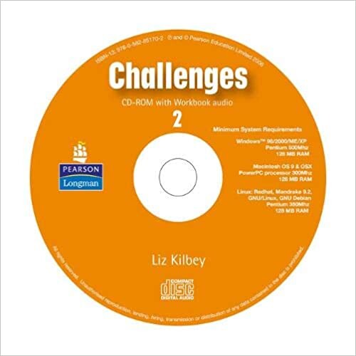 Challenges. 2. CD-ROM with Workbook audio