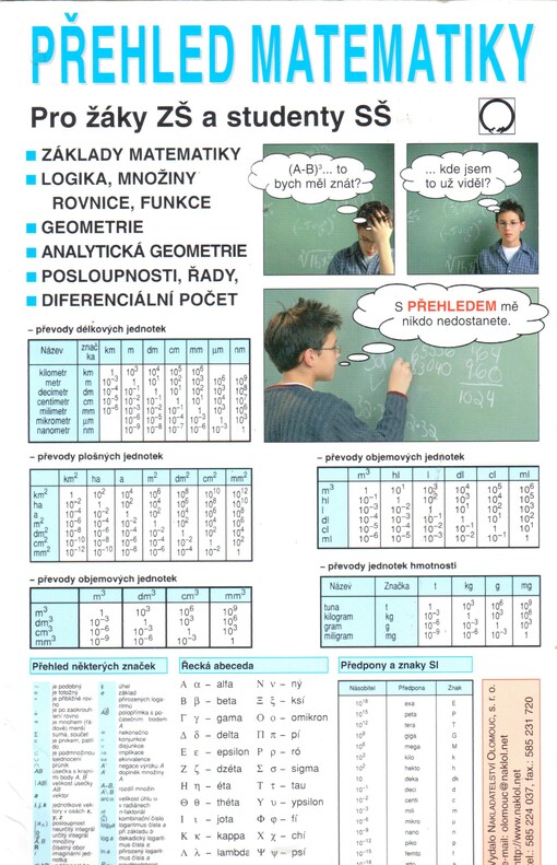 Přehled matematiky : pro žáky ZŠ a studenty SŠ
