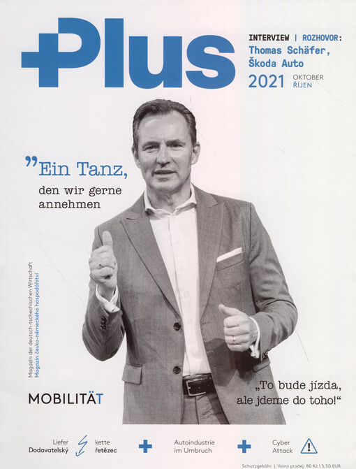 Plus : magazín Česko-německého hospodářstvíry = Magazín der Deutsch-Tschechischen Wirtschaft