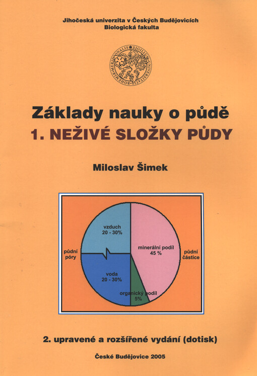 Základy nauky o půdě, 1., Neživé složky půdy