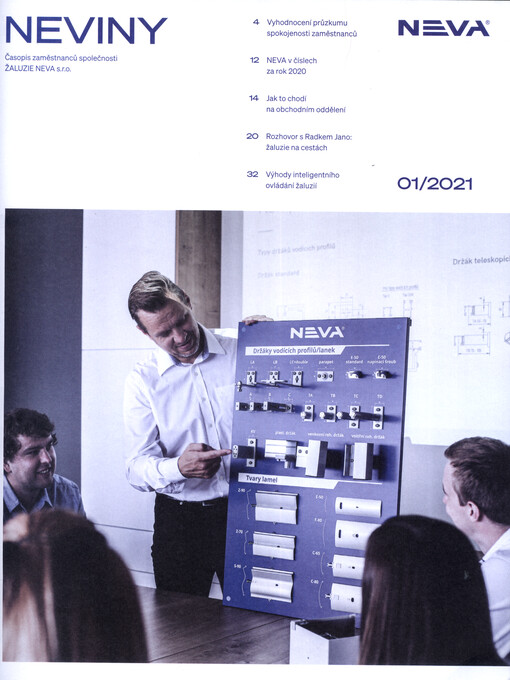 Neviny : časopis zaměstnanců společnosti Žaluzie Neva s.r.o.