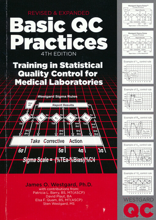 Basic QC practices : training in statistical quality control for medical laboratories
