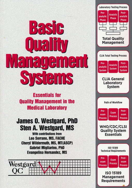 Basic quality management systems : essentials for quality management in the medical laboratory