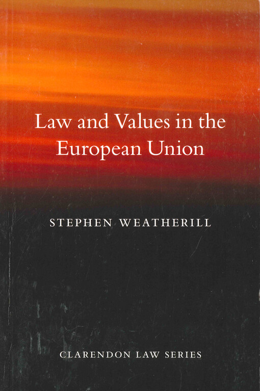 Law and values in the European Union