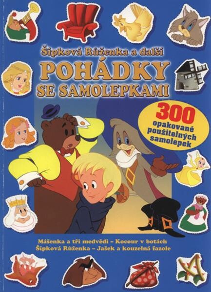 Šípková Růženka a další pohádky se samolepkami