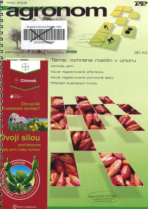 Agronom : samostatná příloha časopisu Úroda