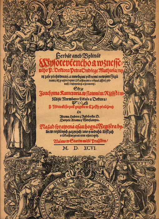 Herbář, aneb, Bylinář doktora Petra Ondřege Mathiola