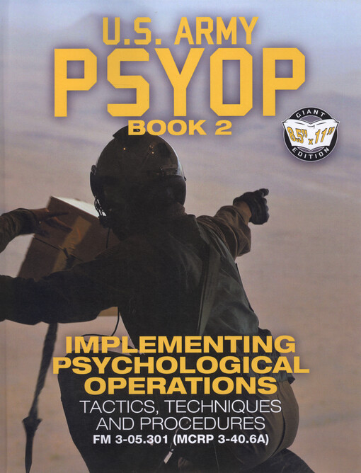 U.S. Army PSYOP, Book 2. Implementing psychological operations. Tactics, techniques and procedures