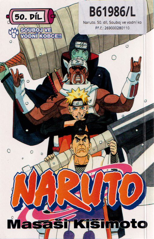 Naruto. 50. díl, Souboj ve vodní kobce!!
