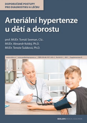 Arteriální hypertenze u dětí a dorostu : doporučené postupy pro diagnostiku a léčbu