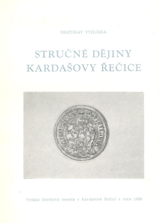 Stručné dějiny Kardašovy Řečice