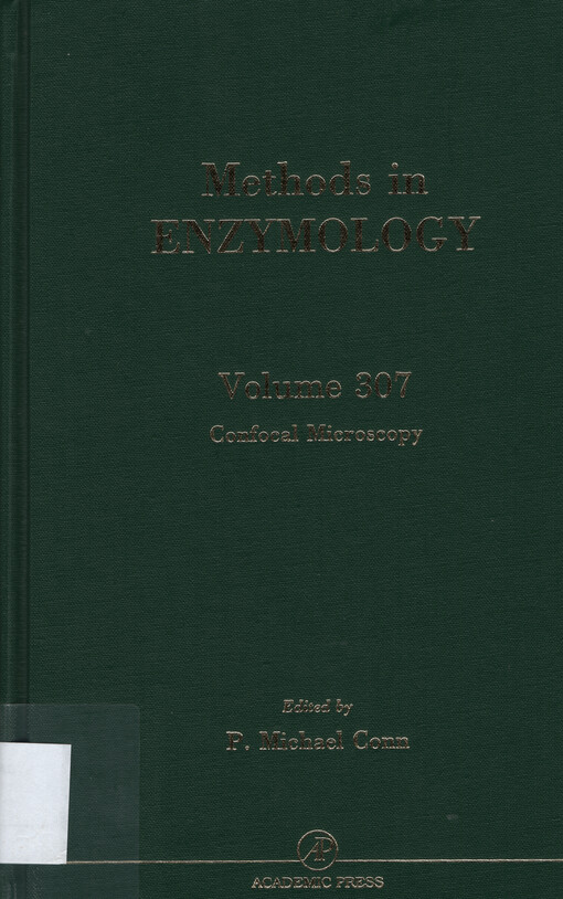 Methods in enzymology. Volume 307, Confocal microscopy