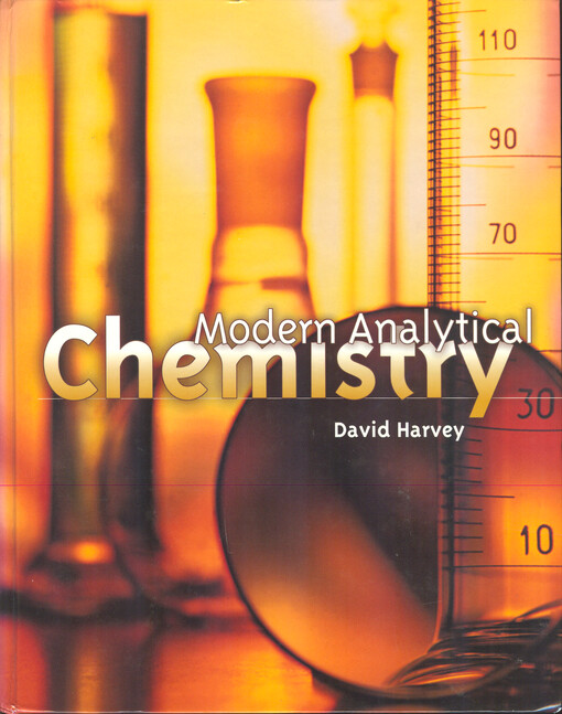 Modern analytical chemistry