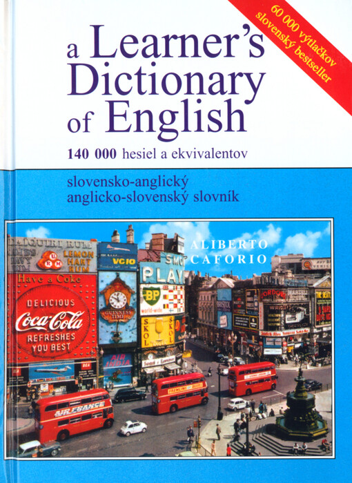 A Learner´s Dictionary of English/slov.angl., angl.sloven.slovník