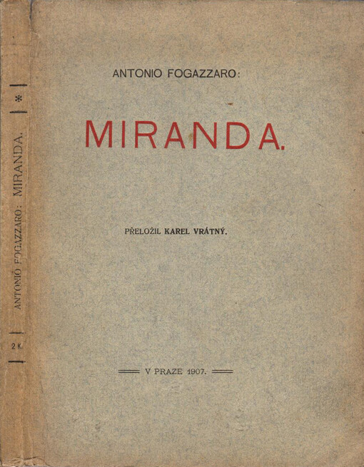 Miranda :Novela veršem /