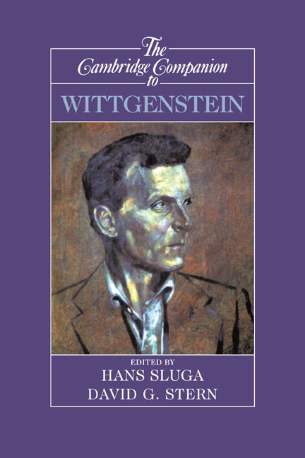 The Cambridge companion to Wittgenstein