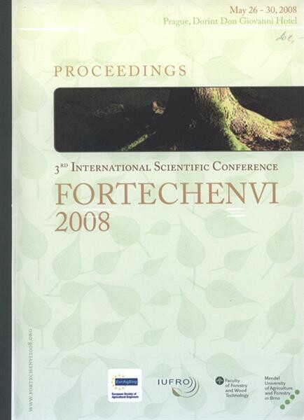 3rd international scientific conference FORTECHENVI 2008 : proceedings : [May 26-30, 2008, Prague, Dorint Don Giovanni Hotel]