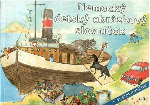 Nemecký detský obrázkový slovníček s výslovnosťou