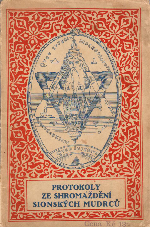 Protokoly ze shromáždění Sionských mudrců: překlad z knihy ruského profesora Sergěje Nilusa: 
