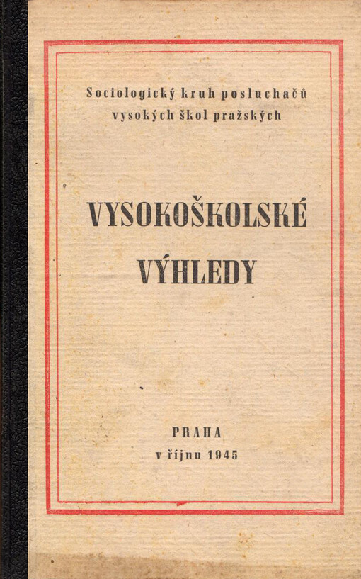 Vysokoškolské výhledy