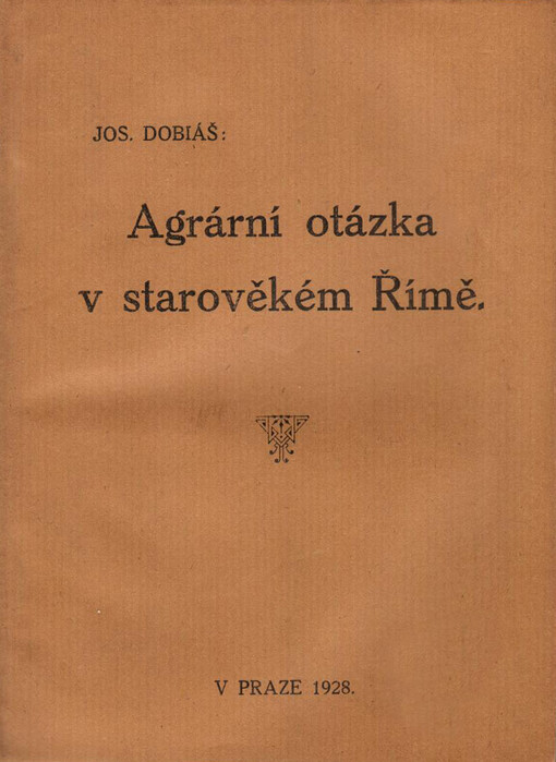 Agrární otázka v starověkém Římě /