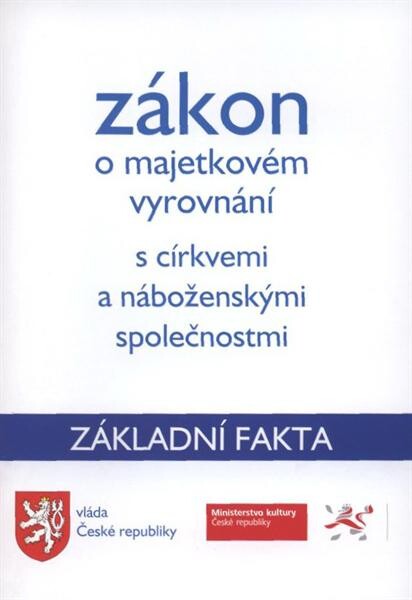 Zákon o majetkovém vyrovnání s církvemi a náboženskými společnostmi : základní fakta