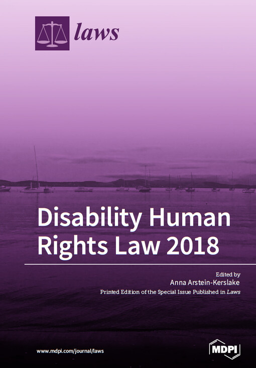 Disability human rights law 2018