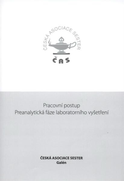 Pracovní postup - preanalytická fáze laboratorního vyšetření