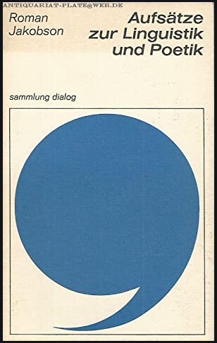 Aufsatze zur Linguistik und Poetik (Sammlung Dialog ; 71) (German Edition)