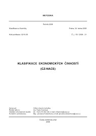 Klasifikace ekonomických činností (CZ-NACE)