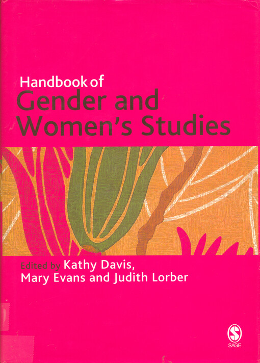 Handbook of gender and women's studies