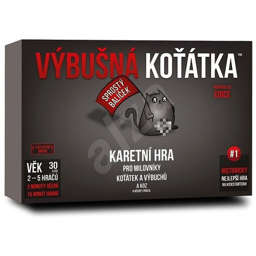 Výbušná koťátka : karetní hra pro milovníky koťátek a výbuchů a laserových ukazovátek a taky koz : přisprostlá edice